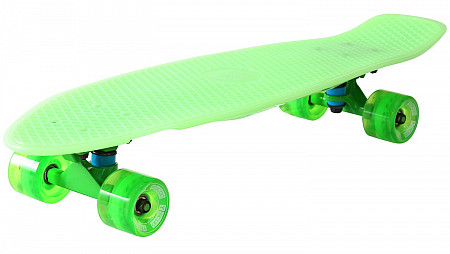 Penny board (пенни борд) Y-Scoo Big Fishskateboard Glow 27 402E-G Green-Green