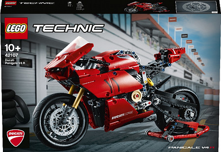 Конструктор LEGO TECHNIC Мотоцикл Ducati Panigale V4 R 42107