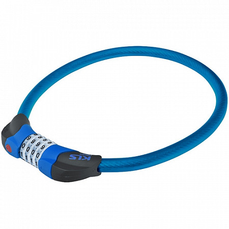 Велозамок тросовый Kellys Crypt blue