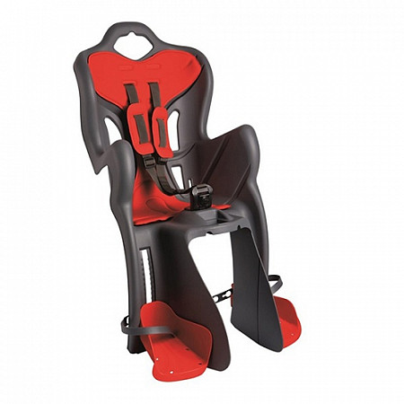 Детское велокресло заднее Bellelli B-One Standard 01B1S00002 grey/red