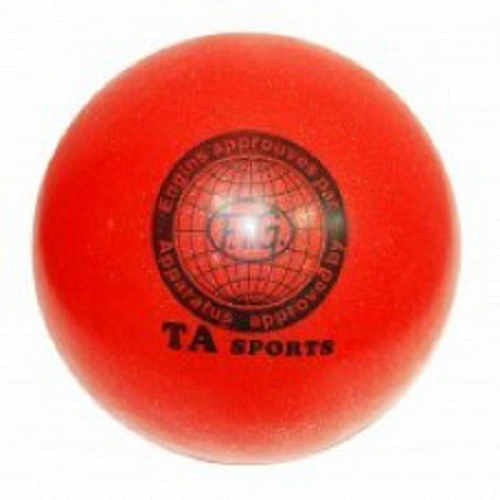 Мяч для художественной гимнастики Zez Sport T8 Red