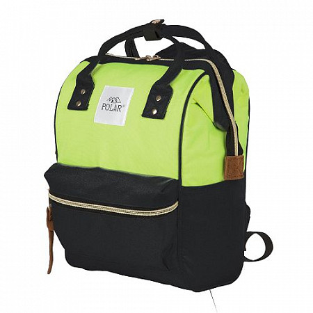 Городской рюкзак Polar 17198 Light Green/Black