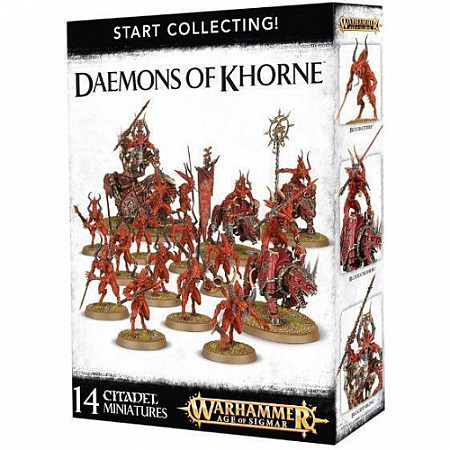 На картинке изображен Фигурки Games Workshop Warhammer: Start Collecting! Daemons of Khorne 70-97 Фигурки Games Workshop Warhammer: Start Collecting! Daemons of Khorne 70-97