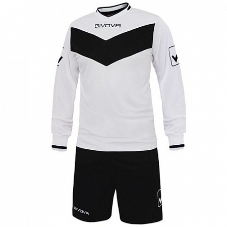 Футбольная форма Givova Olimpia KITC44 white/black