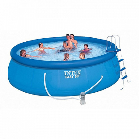 Надувной бассейн Intex Easy Set 26168 457х122см +фильтр-насос 