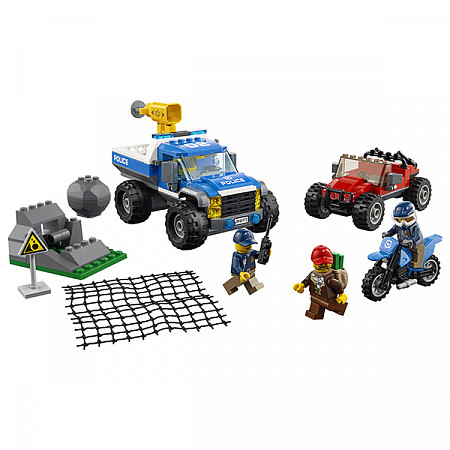 Конструктор LEGO City Погоня по грунтовой дороге 60172