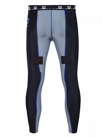 На картинке изображен Брюки хоккейные с раковиной Mad Guy Basic Compression SR grey Брюки хоккейные с раковиной Mad Guy Basic Compression SR grey
