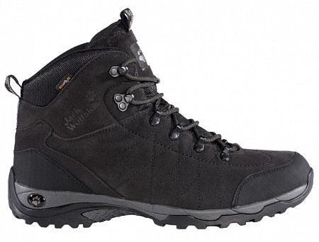 На картинке изображен Ботинки Jack Wolfskin Sherwood Texapore black Ботинки Jack Wolfskin Sherwood Texapore black