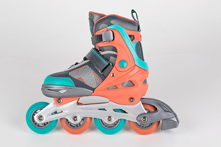 На картинке изображен Роликовые коньки Tech Team Azart 2021 pink Роликовые коньки Tech Team Azart 2021 pink