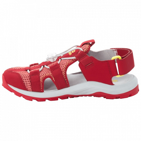 Сандалии детские Jack Wolfskin Outdoor Action Sandal K red / lemon