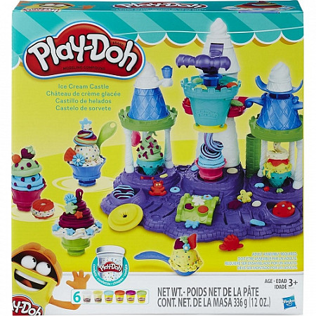 На картинке изображен Игровой набор Play-Doh Замок мороженого (B5523) Игровой набор Play-Doh Замок мороженого (B5523)