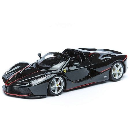 Машинка Bburago 1:24 Ferrari LaFerrari Aperta (18-26022) black