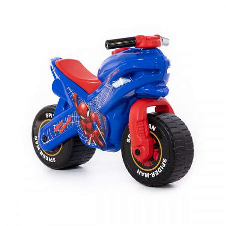 На картинке изображен Мотоцикл Полесье Marvel Человек-паук 78735 Мотоцикл Полесье Marvel Человек-паук 78735