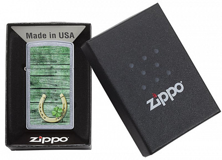 Зажигалка Zippo Slim Horseshoe Design 49123