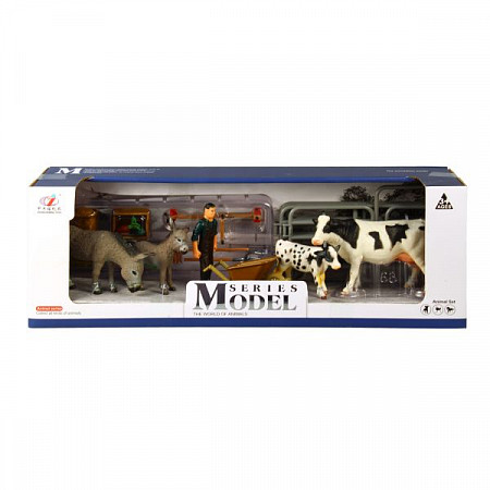 Игровой набор Maya Toys Фермер и домашние животные Q9899-U12
