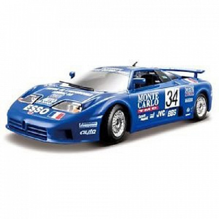 Коллекционная машина Bburago 1:24 Bugatti EB110 (18-28010)