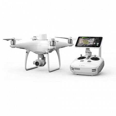 На картинке изображен Квадрокоптер DJI Phantom 4 RTK white Квадрокоптер DJI Phantom 4 RTK white