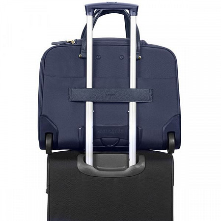 Женский кейс на колёсах Samsonite Zalia 15,6" 85D-11009 Dark Blue