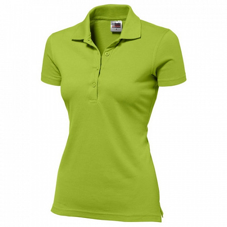 Женская рубашка-поло Usbasic First green apple 3109468