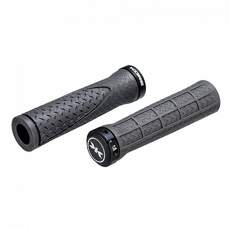 Грипсы Kore Contour Lock-On Grip Кретон 130 мм KGPCTLK130YAT Grey
