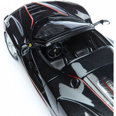 Машинка Bburago 1:24 Ferrari LaFerrari Aperta (18-26022) black