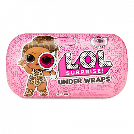 Кукла L.O.L. Surprise Under Wraps Капсула с 15 сюрпризами серия Eye Spy 2 волна 552048/552062
