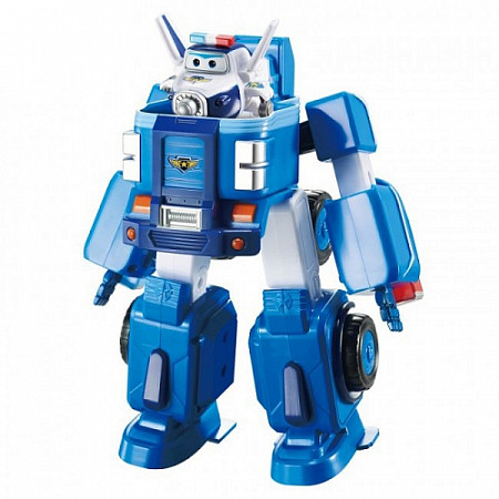 На картинке изображен Игрушка Super Wings Авто-трансформер Пола EU720315 Игрушка Super Wings Авто-трансформер Пола EU720315