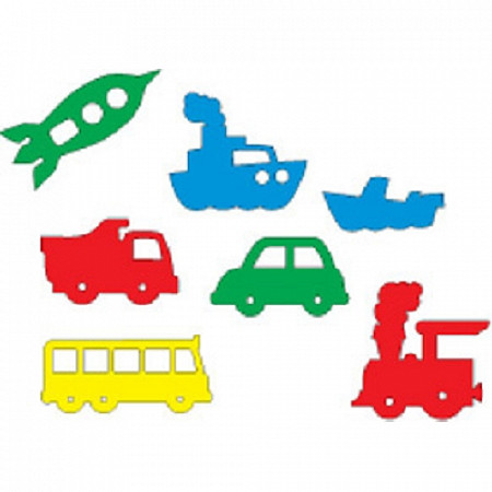 Набор для ванны Флексика "Мир транспорта" 55391