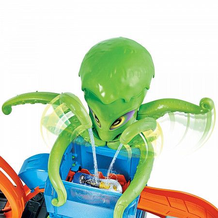 Набор игровой Hot Wheels City Невообразимая автомойка с осьминогом (GTT96)