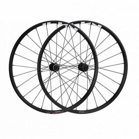 На картинке изображен Колеса Shimano MT-500 29'' Center Lock black EWHMT500FERED9 Колеса Shimano MT-500 29'' Center Lock black EWHMT500FERED9