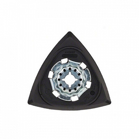 На картинке изображен Шлифподошва для многофункционального инструмента Bosch AVZ 93 G ЦБ-3868105472 Шлифподошва для многофункционального инструмента Bosch AVZ 93 G ЦБ-3868105472