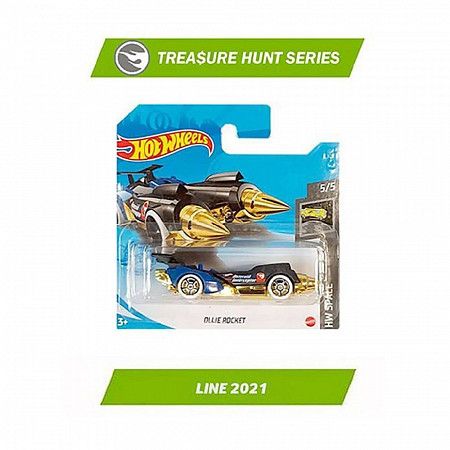 Машинка Hot Wheels Базовой коллекции Ollie Rocket 199/250 (5785 GTC91)