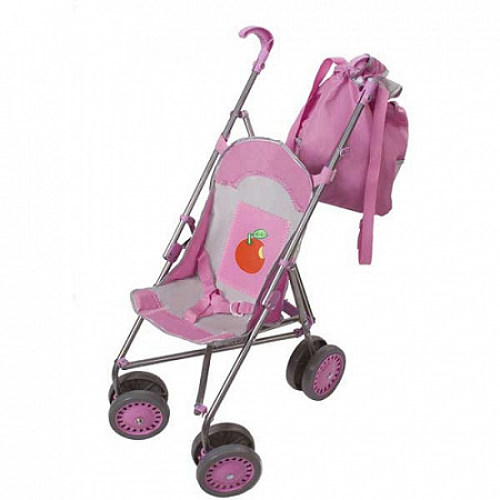 На картинке изображен Игрушка Gulliver Коляска для куклы 128-2 Игрушка Gulliver Коляска для куклы 128-2