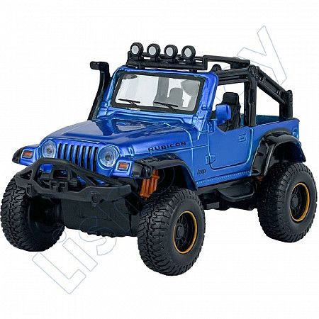 Машинка Maisto 2003 Jeep Wrangler Rubicon (21205) blue