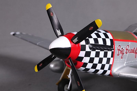 Радиоуправляемый самолёт FMS P-51D Mustang 800MM FMS016R