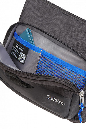 На картинке изображен Поясная сумка Samsonite Ziproll CO6*21 008 Поясная сумка Samsonite Ziproll CO6*21 008