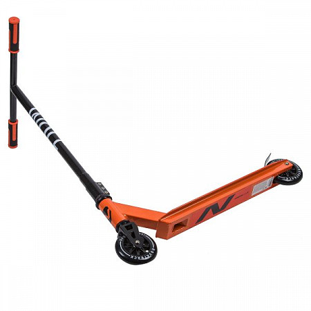 Самокат Novatrack Wolf EL 110P.WOLF.BOR9 Black/Orange