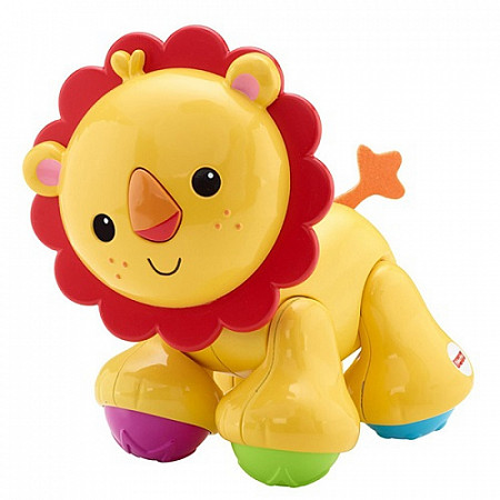 Игрушка Fisher Price Дружелюбные зверята Львенок CGG86 CDC10