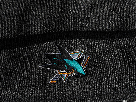 Шапка Atributika&Club NHL San Jose Sharks 59133 grey