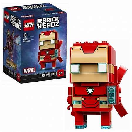 Конструктор LEGO BrickHeadz Железный человек MK50 41604