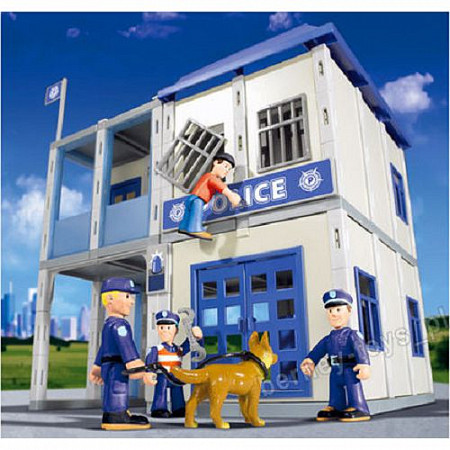 На картинке изображен Игровой набор Simba Полицейский участок (104354490) Игровой набор Simba Полицейский участок (104354490)