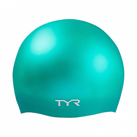 Шапочка для плавания TYR Wrinkle-Free Silicone Cap LCSL/310 green