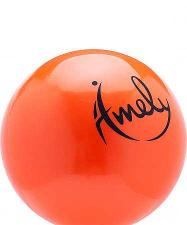 Мяч для художественной Amely AGB-301 19 см orange