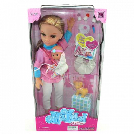 Кукла с аксессуарами MaYlla Model Мама с Малышом 88122