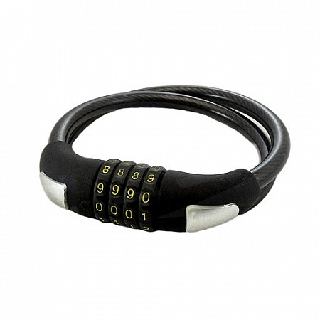 Велозамок кодовый 10х1800 мм JK102.705A