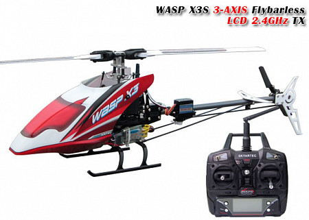 Радиоуправляемый вертолет Skyartec WASP X3S HWX3S-01
