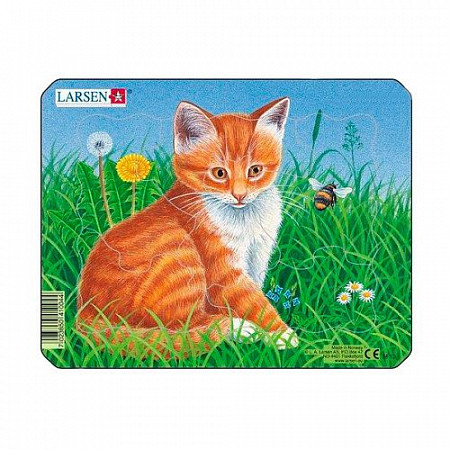 Пазл Larsen Домашние животные Cat M13 Orange