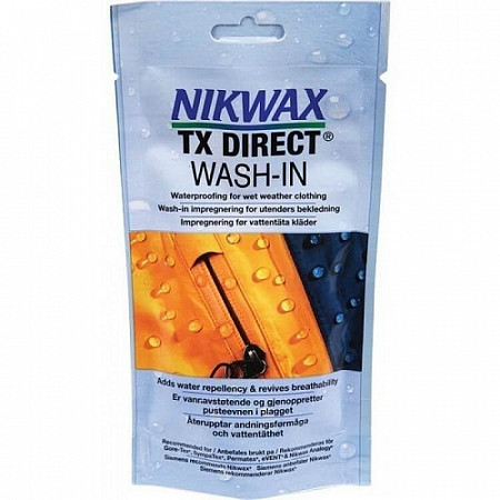 Пропитка Nikwax TX.Direct Wash-In в пакете 100 мл