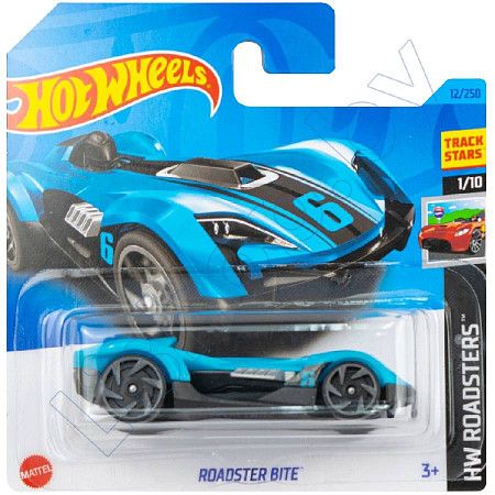 Машинка Hot Wheels Базовой коллекции Roadster Bite 12/250 (5785 HKK07) mainline 2023
