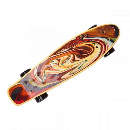Penny board (пенни борд) RGX PNB-07 22" Yellow 01